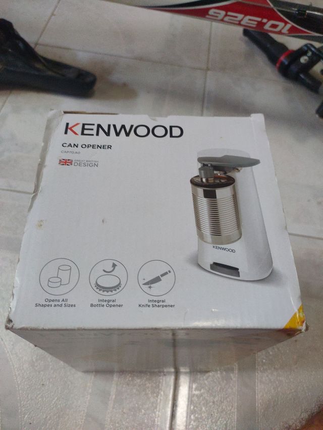 abrelatas Kenwood nuevo 
