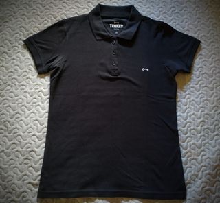 Polo negro TENKEY