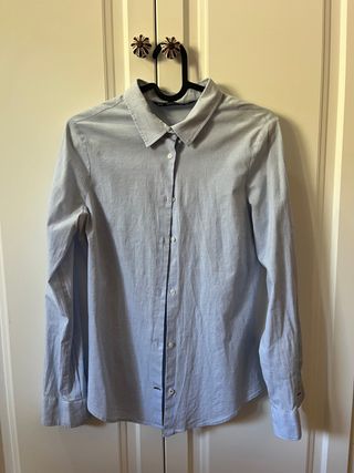 Camisa azul de Zara