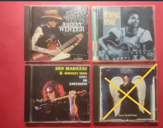Blues-Rock-Soul. Cds. Lote