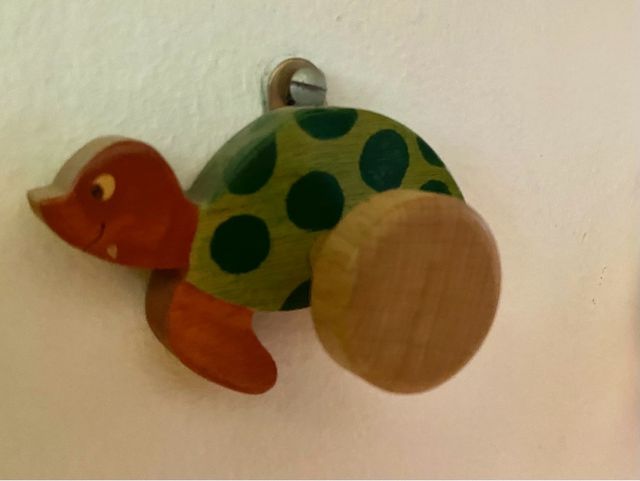 Colgador de madera,Tortuga, Pingüino