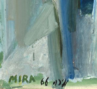 Oleo sobre Lienzo - Victor Mira (74x60) 1966