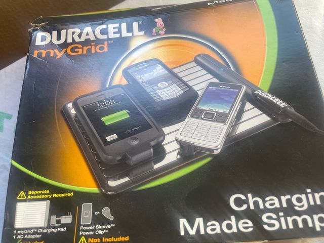Cargador Inalambrico My Grid - Duracell