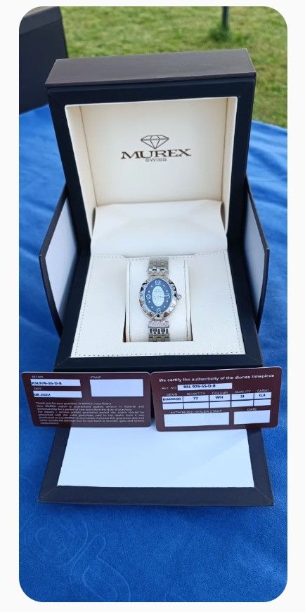 Reloj Joya Murex Swiss Diamond Mujer