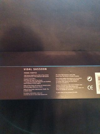 Plancha pelo - Vidal sassoon