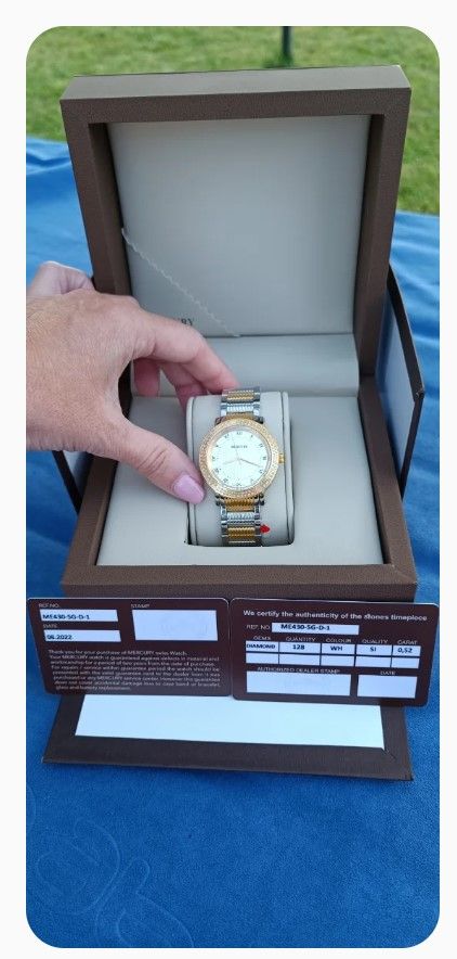 Reloj Joya Mercury Swiss Diamond de Mujer