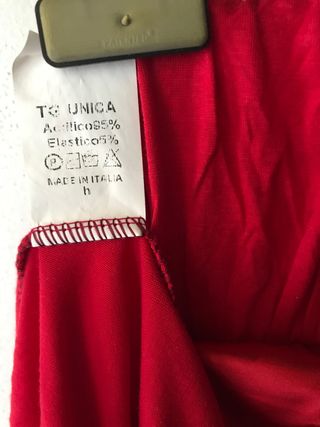 Abito in maglia jersey e raso satin.Senza spalline