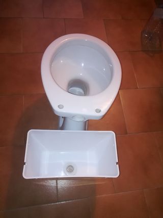 INODORO Y CISTERNA