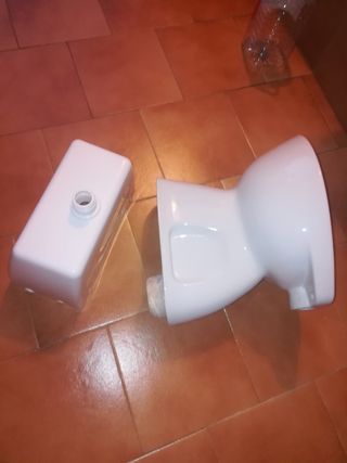 INODORO Y CISTERNA