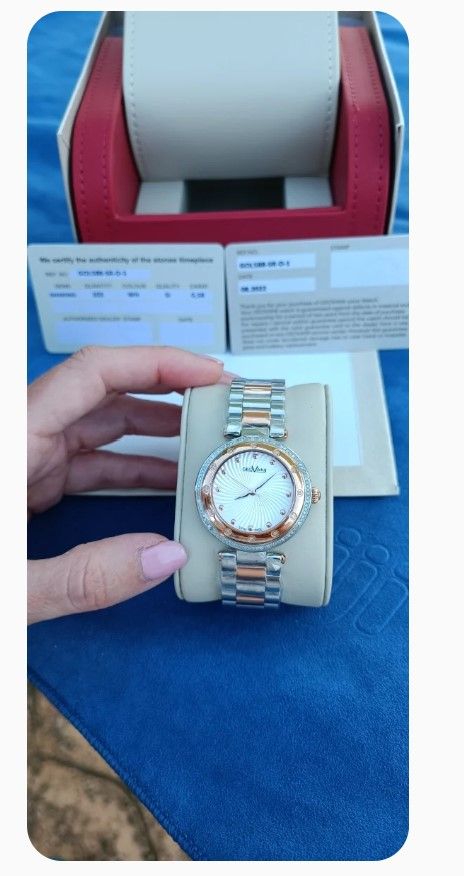 Reloj Joya Geovani Swiss Diamond