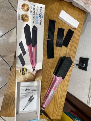 Piastra per capelli lisci o frisée 