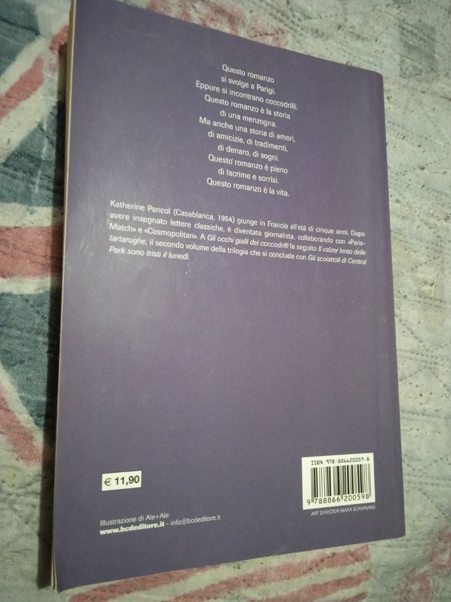 Libro gli occhi del coccodrillo