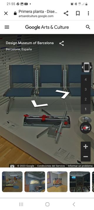 BANCO DE ESPERA. DISEÑO INDUSTRIAL de museo