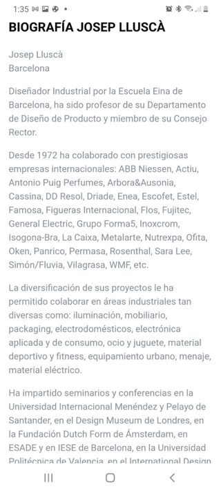 BANCO DE ESPERA. DISEÑO INDUSTRIAL de museo