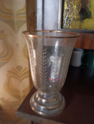 Jarrón de cristal