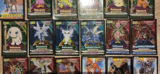 Lote cromos Digimon Bollycao