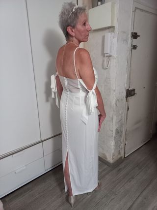 Vestido de novia romántico