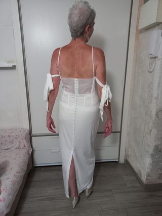 Vestido de novia romántico