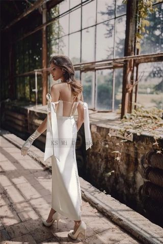 Vestido de novia romántico