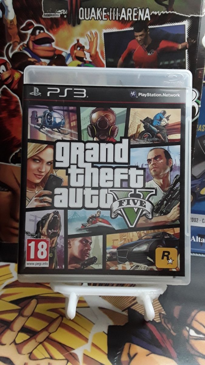 Imagen de GTA 5 para PS3 completo con mapa