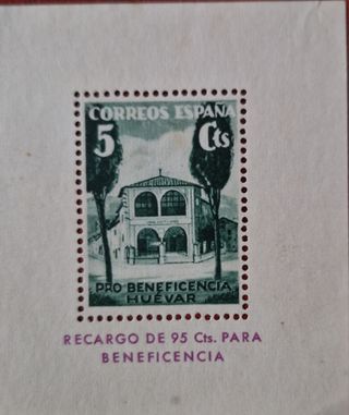 Sellos España Pro Beneficíecia Huevar