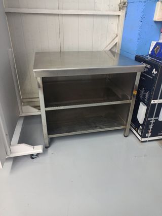 💯 Tavolo in acciaio inossidabile (MARINE INOX)