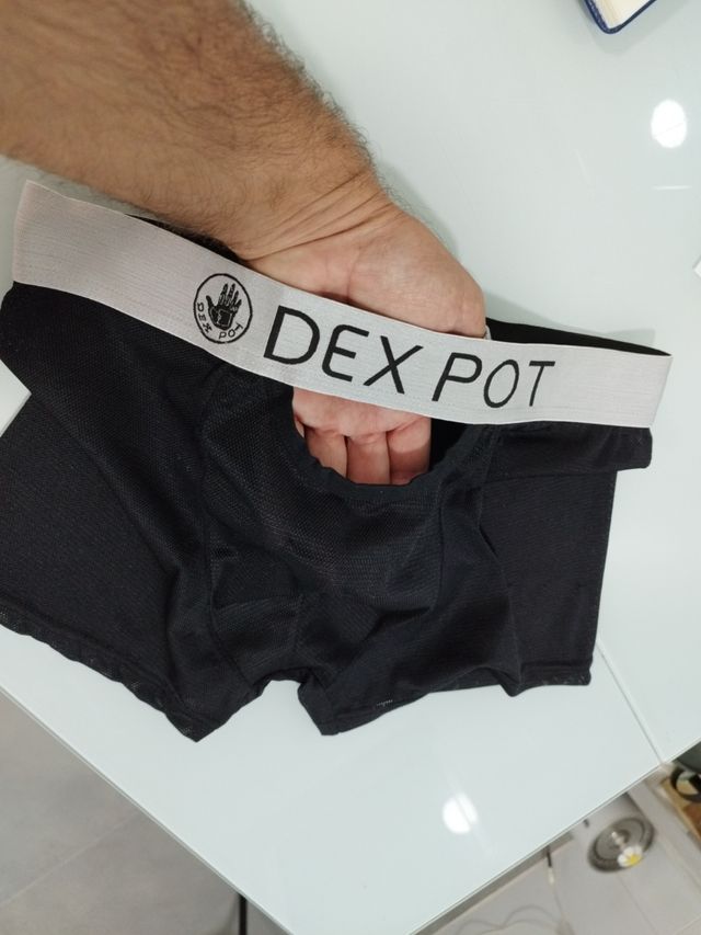 Boxer de rejilla transparentes