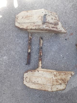 Pases de ruedas.guardabarros delanteros de tractor