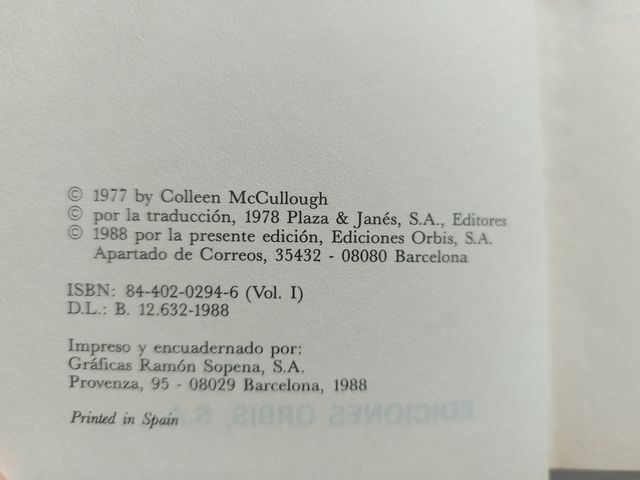 El pájaro espino I y II