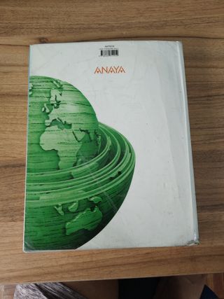 Libro Geografía 2ºBachillerto Anaya