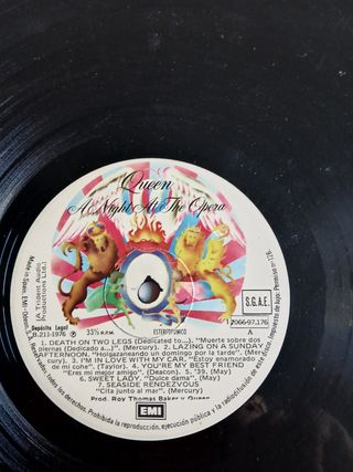 QUEEN, A Night At The Opera.