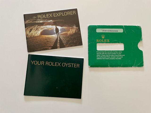 Pack libretos Rolex Explorer