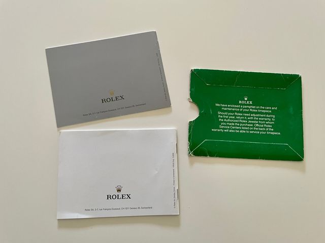 Pack libretos Rolex Explorer