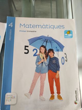 Libro Matemáticas 4 Primaria
