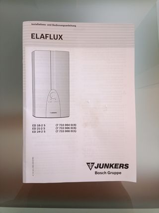 Calentador eléctrico Junkers