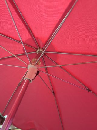 Sombrilla Rosa carrito