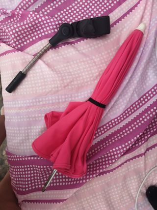 Sombrilla Rosa carrito