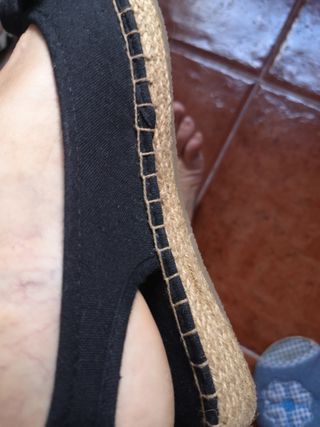Zapatillas esparto nuevas