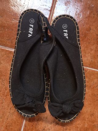 Zapatillas esparto nuevas