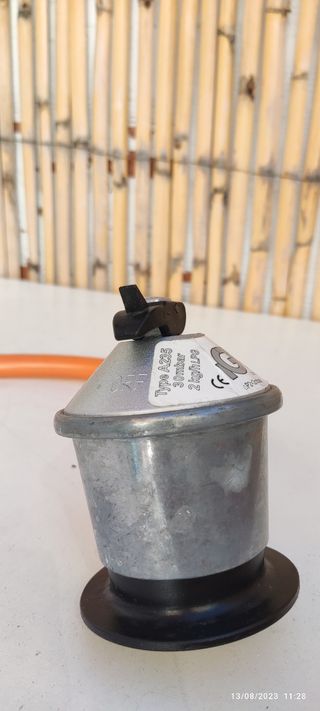 Regulador de gas para bombona maranja