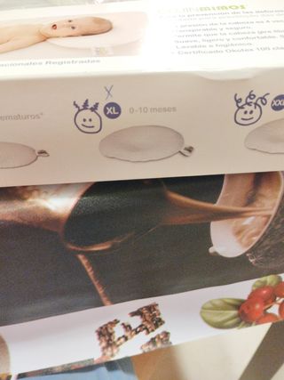 Cojín mimos plagiocefalia