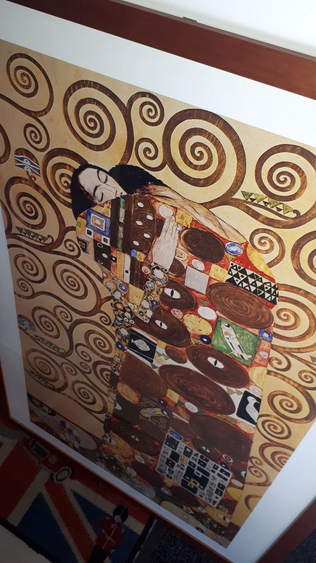 QUADRO BACIO DI KLIMT