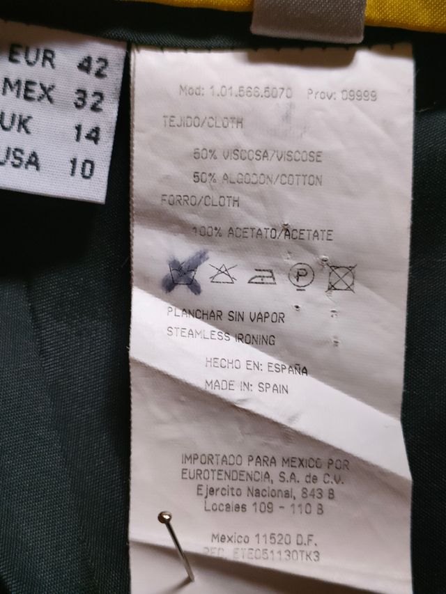 falda XL estampada raso fiesta boda coctel