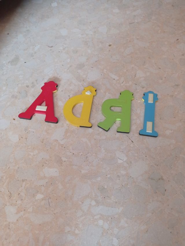 Letras de madera ADRI