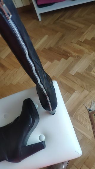 Botas altas de tacón