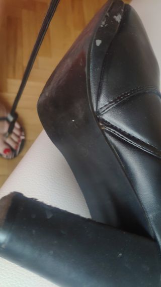 Botas altas de tacón