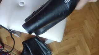 Botas altas de tacón