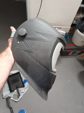 Mascara de soldar DC 2 + Mangas soldador.