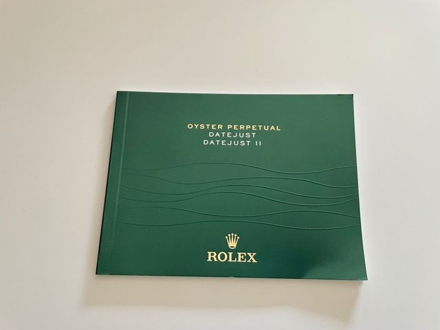 Libreto Rolex Datejust
