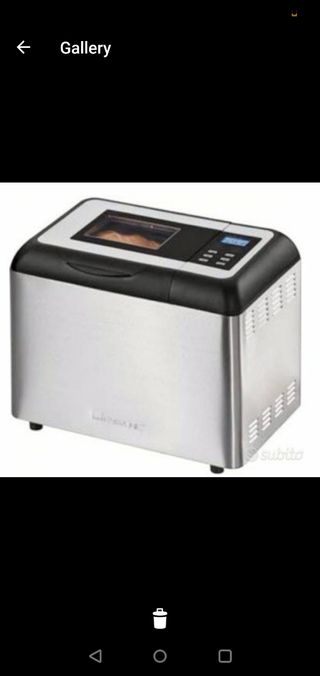 Impastatrice per il pane